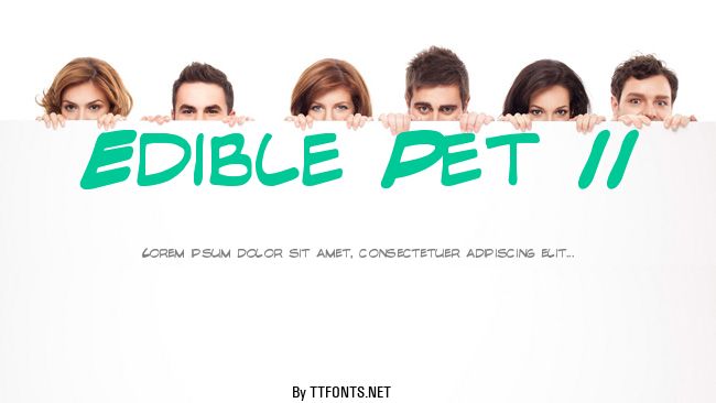 Edible Pet II example